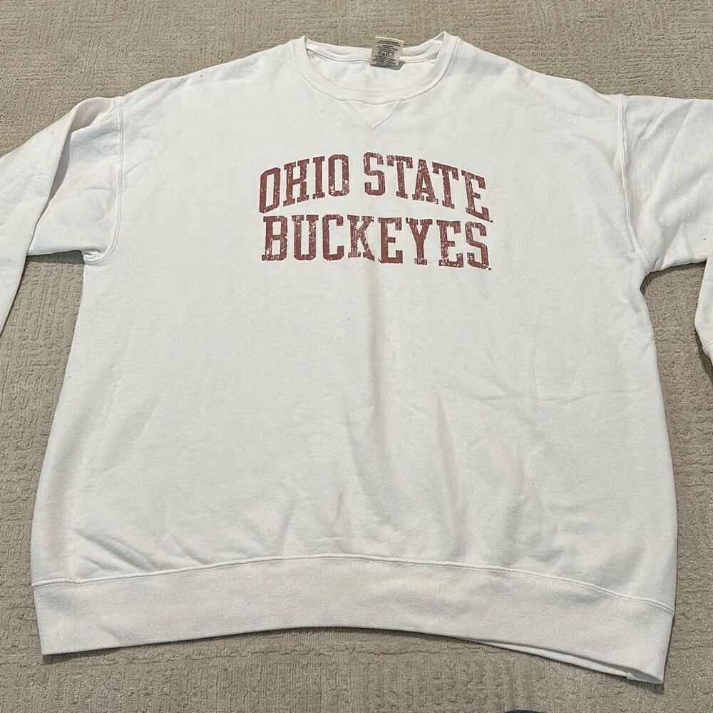 Comfort Wash Ohio State Buckeyes Sweater Men’s XL